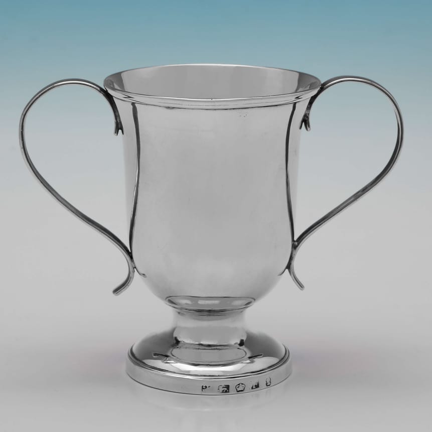 Antique Sterling Silver Cup - Unknown Hallmarked In 1803 Sheffield - Georgian - Image 4