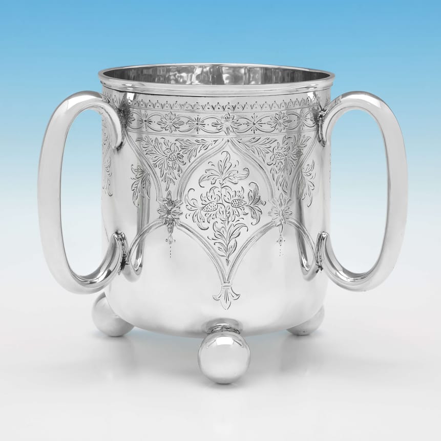 Antique Sterling Silver Mether Cup - Aldwinckle & Slater Hallmarked In 1881 London - Victorian - Image 1