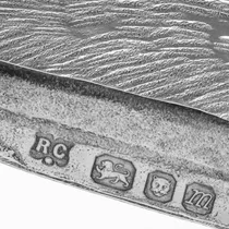 Sterling Silver Pair of Pheasants - Richard Comyns, hallmarked in 1967 London - Elizabeth II - Thumbnail 9