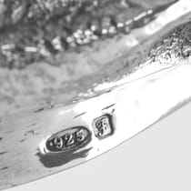 Antique Sterling Silver Rhinoceros Model - Berthold Muller, hallmarked in 1906 Chester - Edwardian - Thumbnail 8