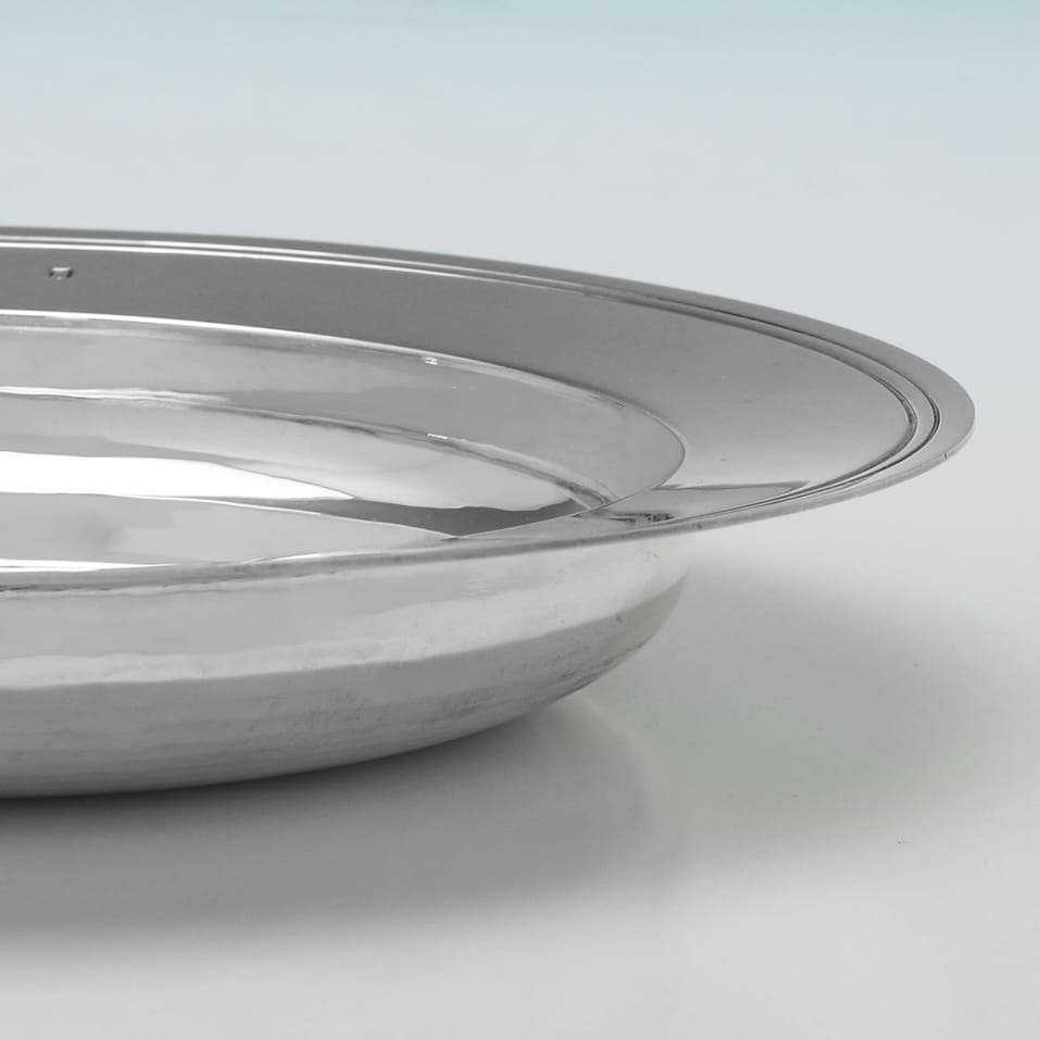 Sterling Silver Armada Dish - Reid & Sons, hallmarked in 1936 London - George VI - Image 3