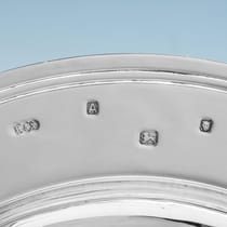 Sterling Silver Armada Dish - Reid & Sons, hallmarked in 1936 London - George VI - Thumbnail 5