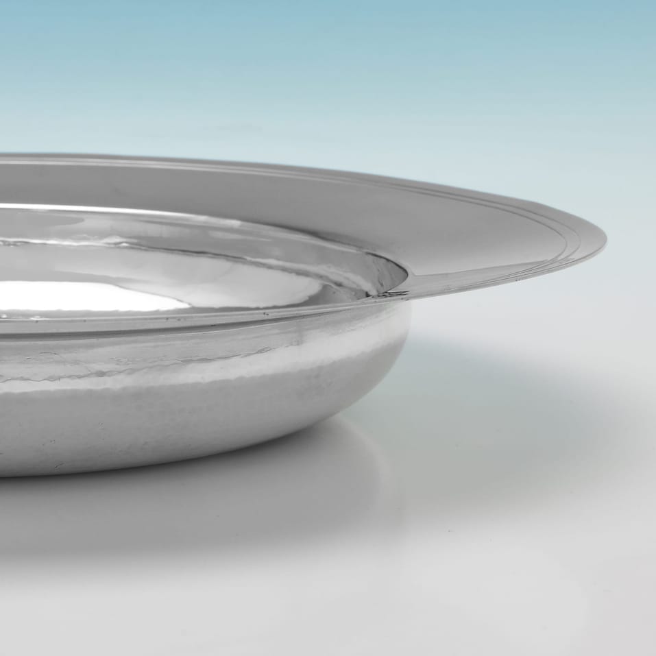 Sterling Silver Armada Dish - Reid & Sons, hallmarked in 1964 London - Elizabeth II - Image 3