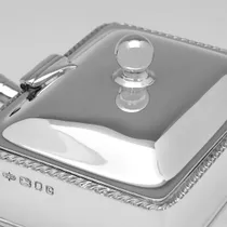 Sterling Silver Pair of Silent Butlers - hallmarked in 1938 London - George VI - Thumbnail 5