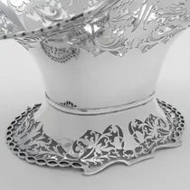 Sterling Silver Basket - Viner's Ltd., hallmarked in 1934 Sheffield - George V - Thumbnail 7