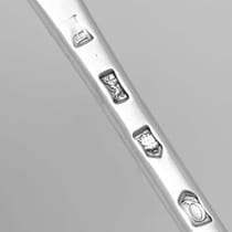 Antique Sterling Silver Basting Spoon - hallmarked in 1731 London - George II - Thumbnail 6