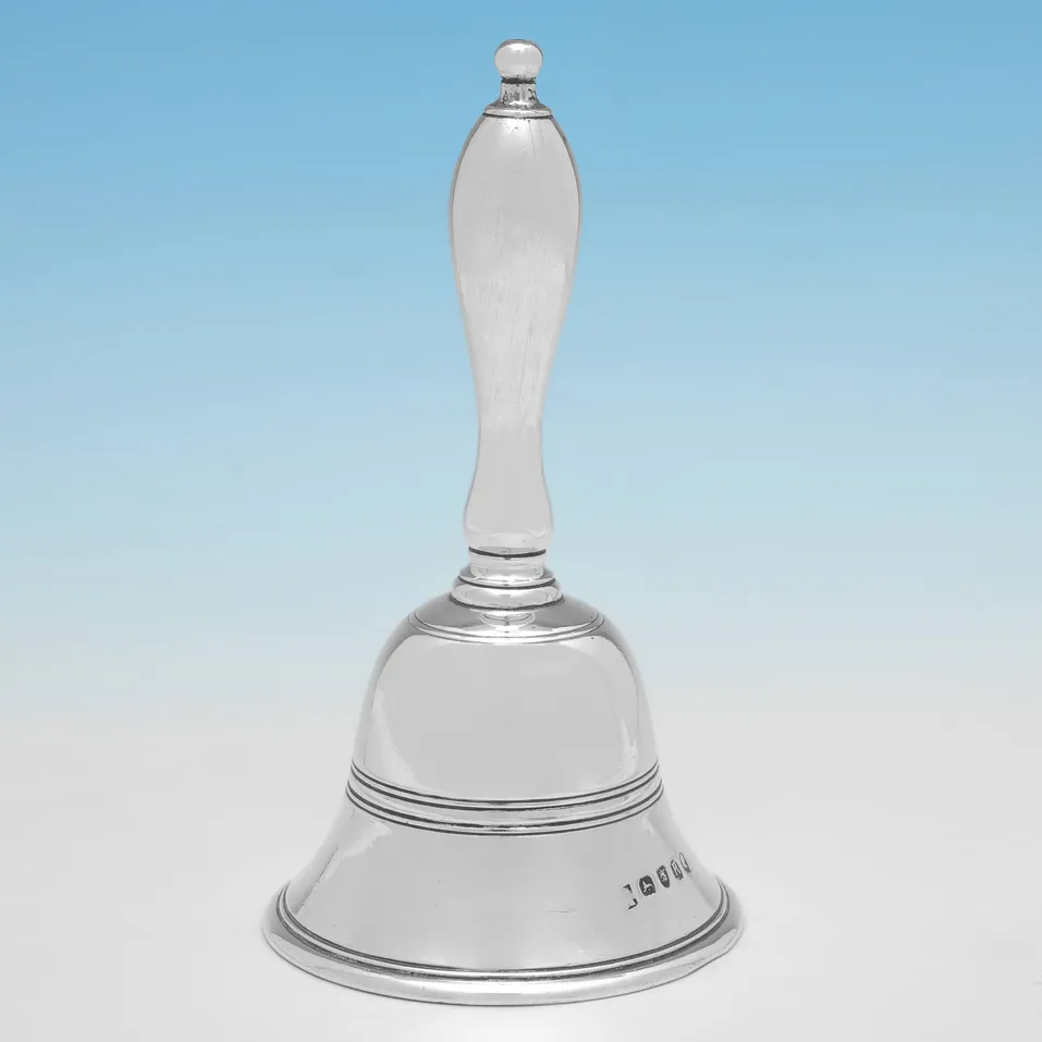 Antique Sterling Silver Bell - Peter & William Bateman, hallmarked in 1818 London - Regency