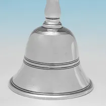 Antique Sterling Silver Bell - Peter & William Bateman, hallmarked in 1818 London - Regency - Thumbnail 3