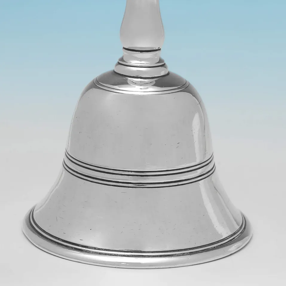 Antique Sterling Silver Bell - Peter & William Bateman, hallmarked in 1818 London - Regency - Image 3