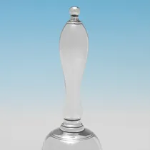 Antique Sterling Silver Bell - Peter & William Bateman, hallmarked in 1818 London - Regency - Thumbnail 4