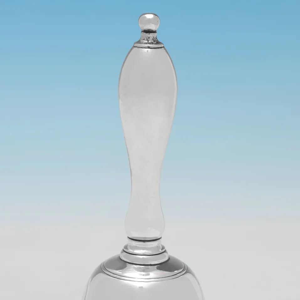 Antique Sterling Silver Bell - Peter & William Bateman, hallmarked in 1818 London - Regency - Image 4
