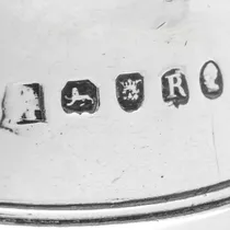 Antique Sterling Silver Bell - Peter & William Bateman, hallmarked in 1818 London - Regency - Thumbnail 5