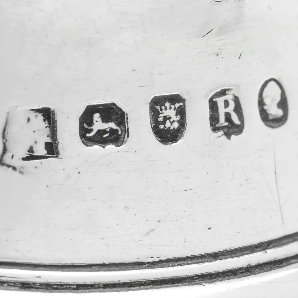 Antique Sterling Silver Bell - Peter & William Bateman, hallmarked in 1818 London - Regency - Image 5