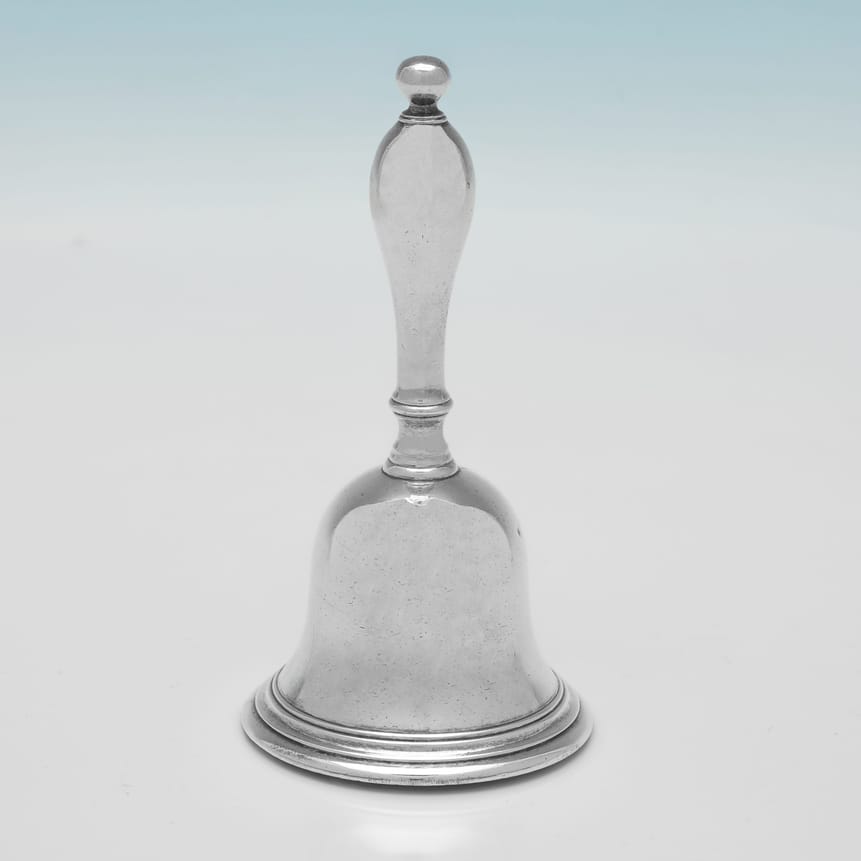 Antique Sterling Silver Bell - Phipps, Phipps & Robinson, hallmarked in 1813 London - Regency