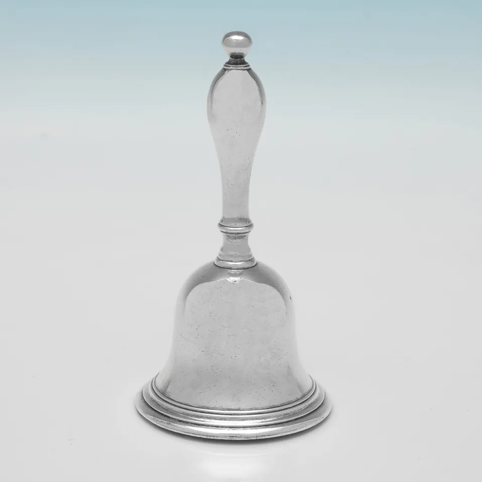 Antique Sterling Silver Bell - Phipps, Phipps & Robinson, hallmarked in 1813 London - Regency