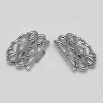 Antique Sterling Silver Belt Buckle - John Tiley, hallmarked in 1901 London - Edwardian - Thumbnail 3