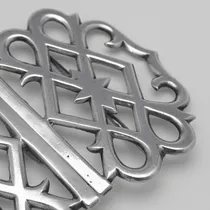 Antique Sterling Silver Belt Buckle - John Tiley, hallmarked in 1901 London - Edwardian - Thumbnail 4