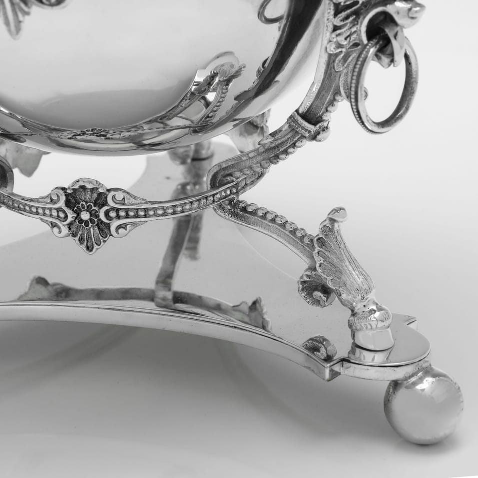 Antique Silver Plate Biscuit Box - John Sherwood & Sons, made circa 1870 - Victorian - Image 6
