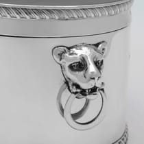 Antique Sterling Silver Biscuit Box - Horace Woodward & Co., hallmarked in 1912 London - George V - Thumbnail 6