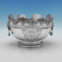 Antique Sterling Silver Bowls - Francis Garthorne, hallmarked in 1700 London - William III - Thumbnail 1