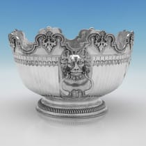 Antique Sterling Silver Bowls - Francis Garthorne, hallmarked in 1700 London - William III - Thumbnail 3