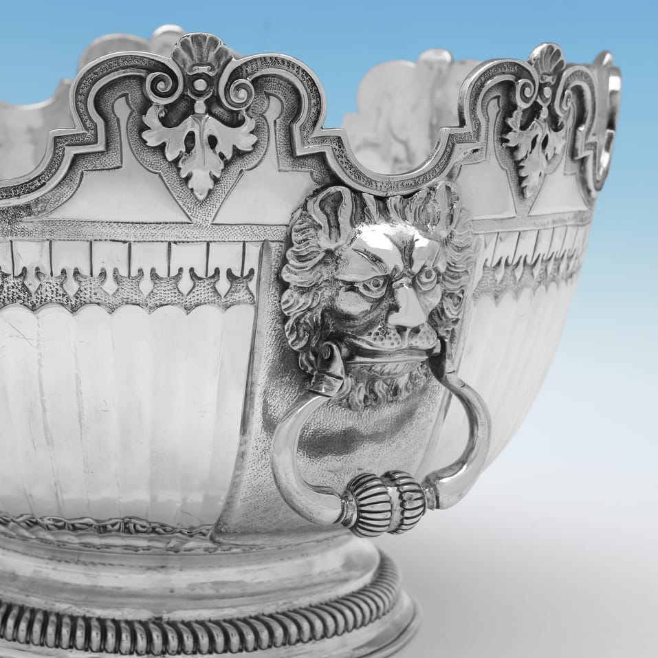 Antique Sterling Silver Bowls - Francis Garthorne, hallmarked in 1700 London - William III - Image 4