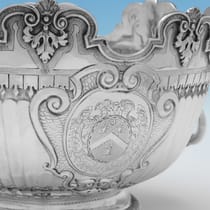 Antique Sterling Silver Bowls - Francis Garthorne, hallmarked in 1700 London - William III - Thumbnail 5