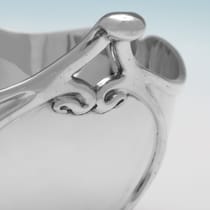 Antique Sterling Silver Bowl - Fenton Brothers Ltd., hallmarked in 1905 Sheffield - Edwardian - Thumbnail 3