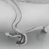 Antique Sterling Silver Bowl - Fenton Brothers Ltd., hallmarked in 1905 Sheffield - Edwardian - Thumbnail 4