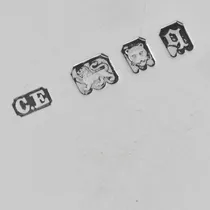 Sterling Silver Set of 6 Bowls - Charles Edwards, hallmarked in 1931 London - George V - Thumbnail 6