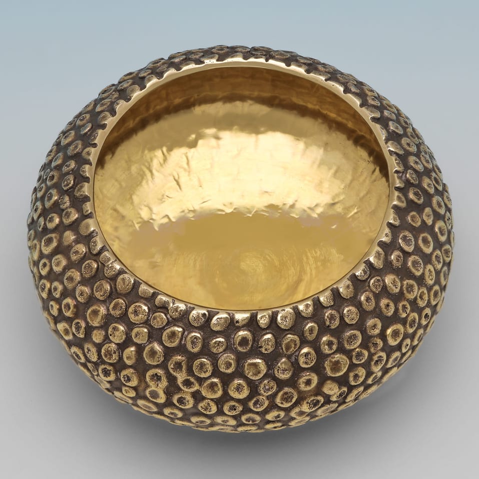Sterling Silver Bowl - Stuart Devlin, hallmarked in 1969 London - Elizabeth II - Image 3