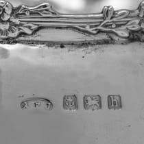 Antique Sterling Silver Bowl - A. E. Jones, hallmarked in 1907 Birmingham - Edwardian - Thumbnail 6