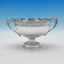 Antique Sterling Silver Bowl - Elkington, hallmarked in 1903 Birmingham - Edwardian - Thumbnail 1