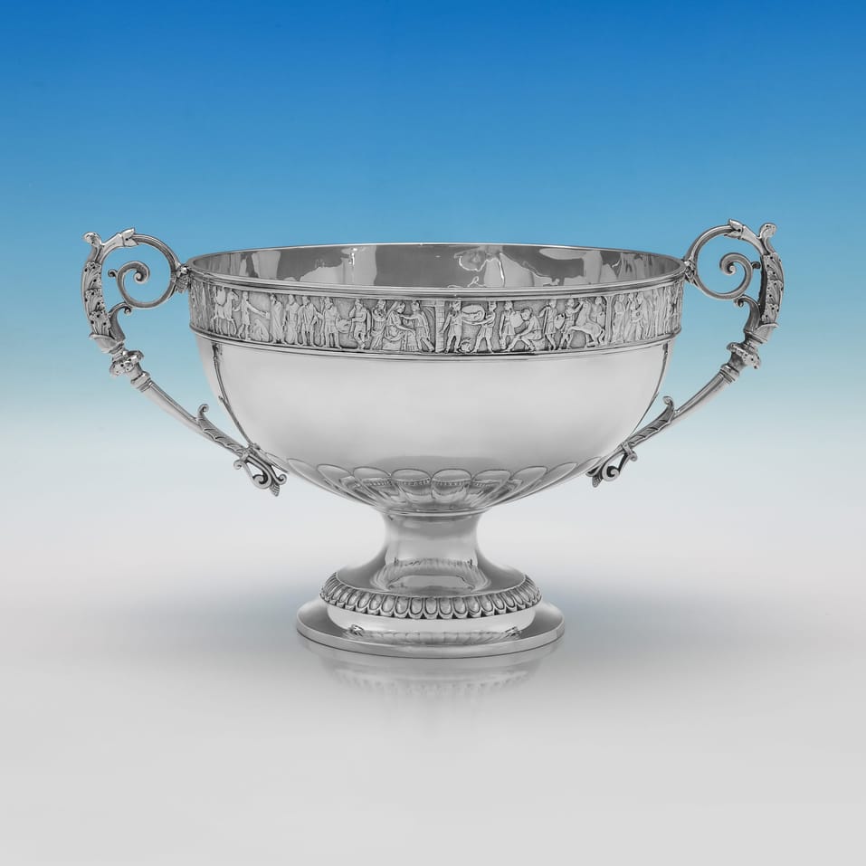 Antique Sterling Silver Bowl - Elkington, hallmarked in 1903 Birmingham - Edwardian