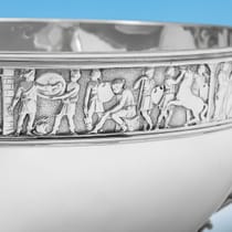 Antique Sterling Silver Bowl - Elkington, hallmarked in 1903 Birmingham - Edwardian - Thumbnail 4