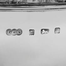 Antique Sterling Silver Bowl - Elkington, hallmarked in 1903 Birmingham - Edwardian - Thumbnail 6