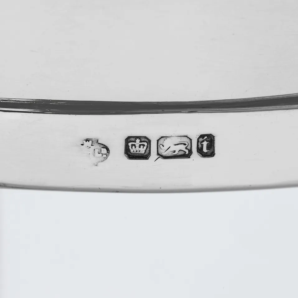 Antique Sterling Silver Brandy Saucepan - William Hutton & Sons Ltd., hallmarked in 1901 Sheffield - Edwardian - Image 7