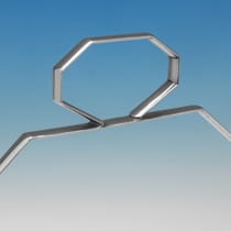 Sterling Silver & Glass Cake Stand - Frank Cobb & Co., hallmarked in 1934 Sheffield - George V - Thumbnail 4