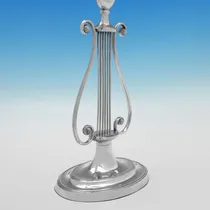 Antique Silver Plate Candelabra - made circa 1880 London - Victorian - Thumbnail 6
