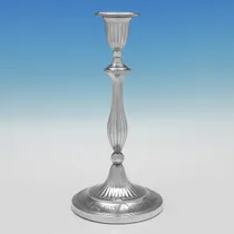 Antique Sterling Silver Pair of Candelabra - John Green & Co., hallmarked in 1794 Sheffield - George III - Thumbnail 4