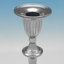 Antique Sterling Silver Pair of Candelabra - John Green & Co., hallmarked in 1794 Sheffield - George III - Thumbnail 5