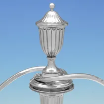 Antique Sterling Silver Pair of Candelabra - John Green & Co., hallmarked in 1794 Sheffield - George III - Thumbnail 7
