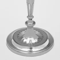 Antique Sterling Silver Pair of Candelabra - hallmarked in 1799 Sheffield - George III - Thumbnail 6