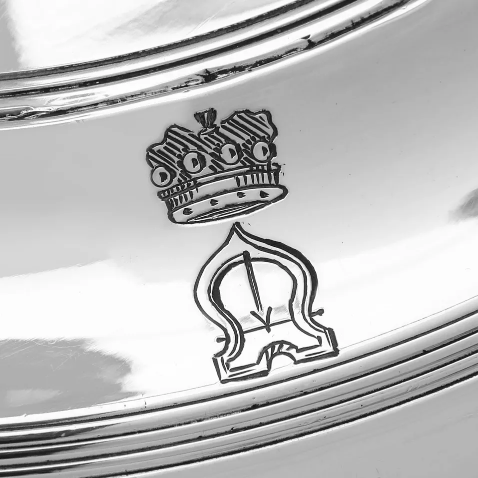 Antique Sterling Silver Pair of Candelabra - hallmarked in 1799 Sheffield - George III - Image 7