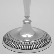 Antique Old Sheffield Plate Set of 4 Candlesticks - made circa 1790 - George III - Thumbnail 5