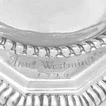 Antique Sterling Silver Pair of Candlesticks - Thomas Allen, hallmarked in 1693 London - William & Mary - Thumbnail 8