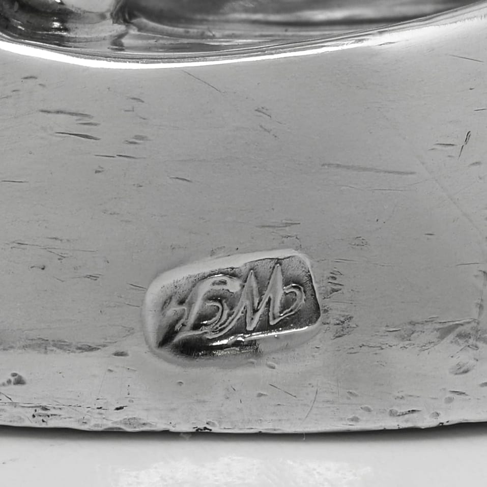 Antique Sterling Silver Pair of Candlesticks - William Fountain, hallmarked in 1811 London - George III - Image 6