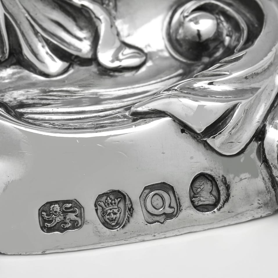 Antique Sterling Silver Pair of Candlesticks - William Fountain, hallmarked in 1811 London - George III - Image 7