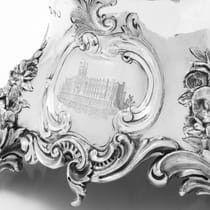 Antique Sterling Silver Centrepiece - John Edward Terry, hallmarked in 1847 London - Victorian - Thumbnail 2