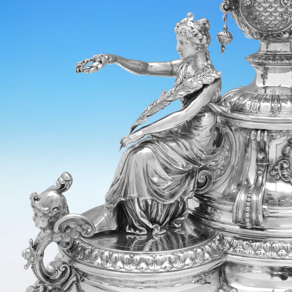 Antique Silver Plate Fruit Stand Centrepiece - made circa 1910 - Victorian - Image 7